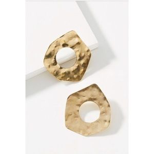 NWT Anthropologie washered post earrings